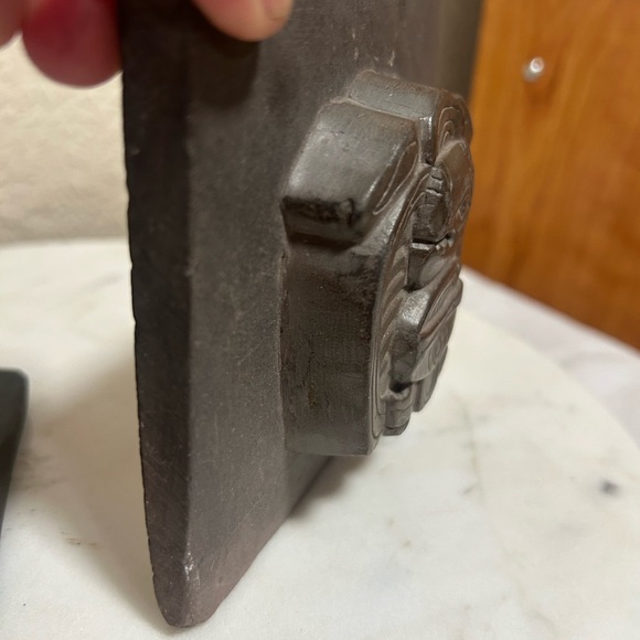 Mayan hand carved slate figurines by Garcia Sisters- vintage and RARE - Picture 7 of 12